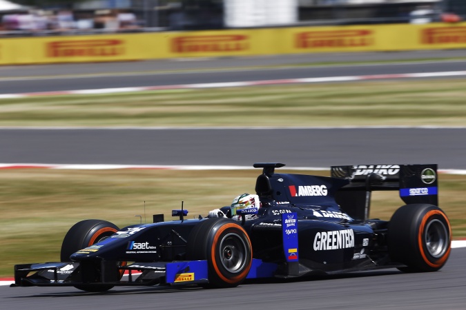 Bild: Nathanaël Berthon - Team Lazarus - Dallara GP2/11 - Mecachrome