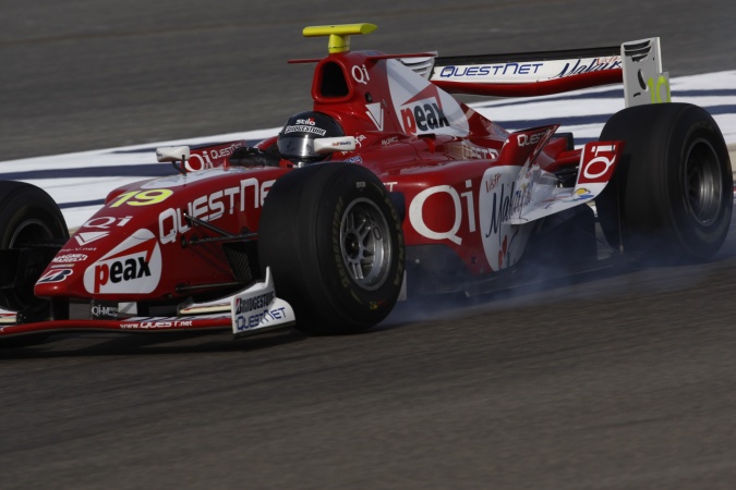 Bild: Earl Bamber - Team Meritus - Dallara GP2/05 - Renault