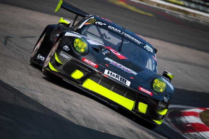 Bild: Lucas LuhrAdrien De LeenerJan-Erik Slooten - Team Ring Police - Porsche 911 GT3 R (991)