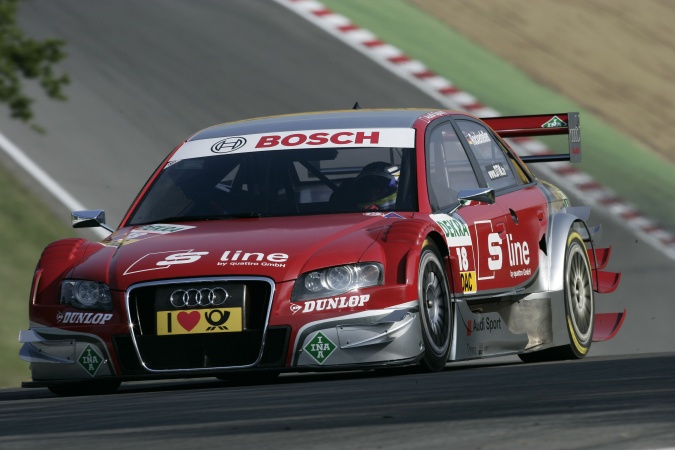 Bild: Mike Rockenfeller - Team Rosberg - Audi A4 DTM (2007)