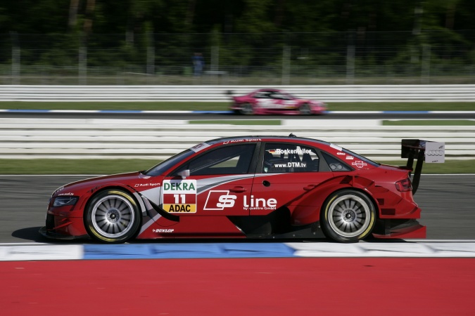 Bild: Mike Rockenfeller - Team Rosberg - Audi A4 DTM (2008)