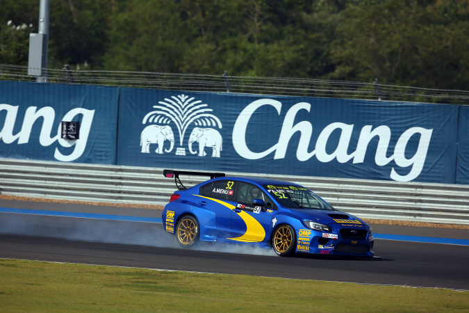 Bild: Alain Menu - Top Run Racing - Subaru Impreza STi TCR