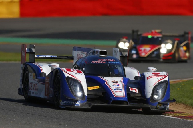 Bild: Anthony DavidsonSebastien BuemiStephane Sarrazin - Toyota Racing - Toyota TS030 HYBRID