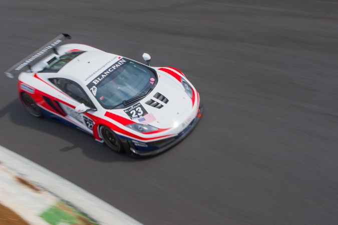 Bild: Mark BlundellMark PattersonZak Brown - United Autosports - McLaren MP4-12C GT3