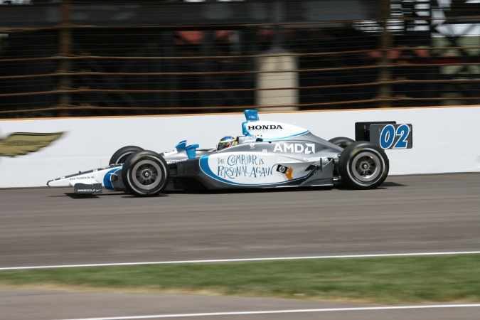 Bild: Davey Hamilton - Vision Racing - Dallara IR-05 - Honda