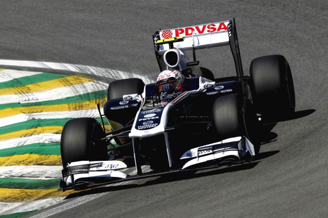 Bild: Pastor Maldonado - Williams - Williams FW33 - Cosworth