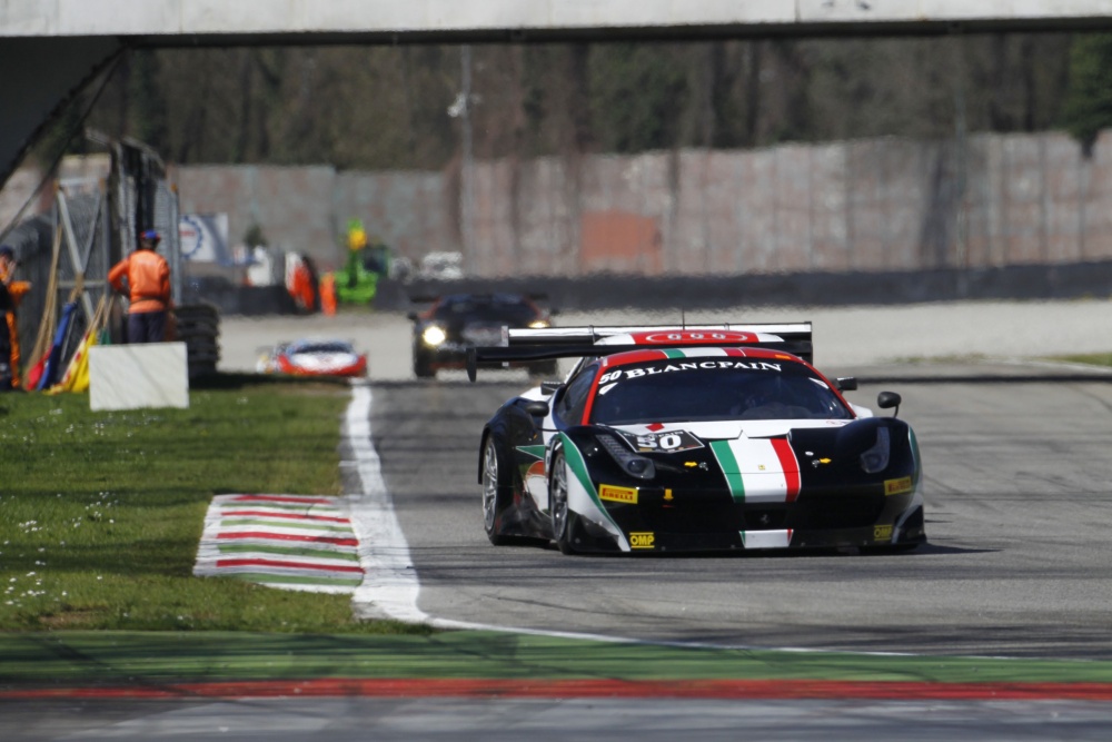 Niek Hommerson & Louis Machiels & Andrea Bertolini - AF Corse Niek HommersonLouis MachielsAndrea Bertolini - AF Corse - Ferrari 458 Italia GT3