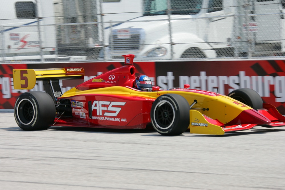 Arie, jr. Luyendyk - AFS Racing - Dallara IP2 - Infiniti