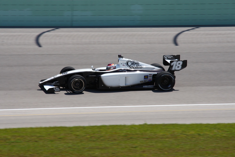 Cyndie Allemann - American Spirit Racing - Dallara IP2 - Infiniti