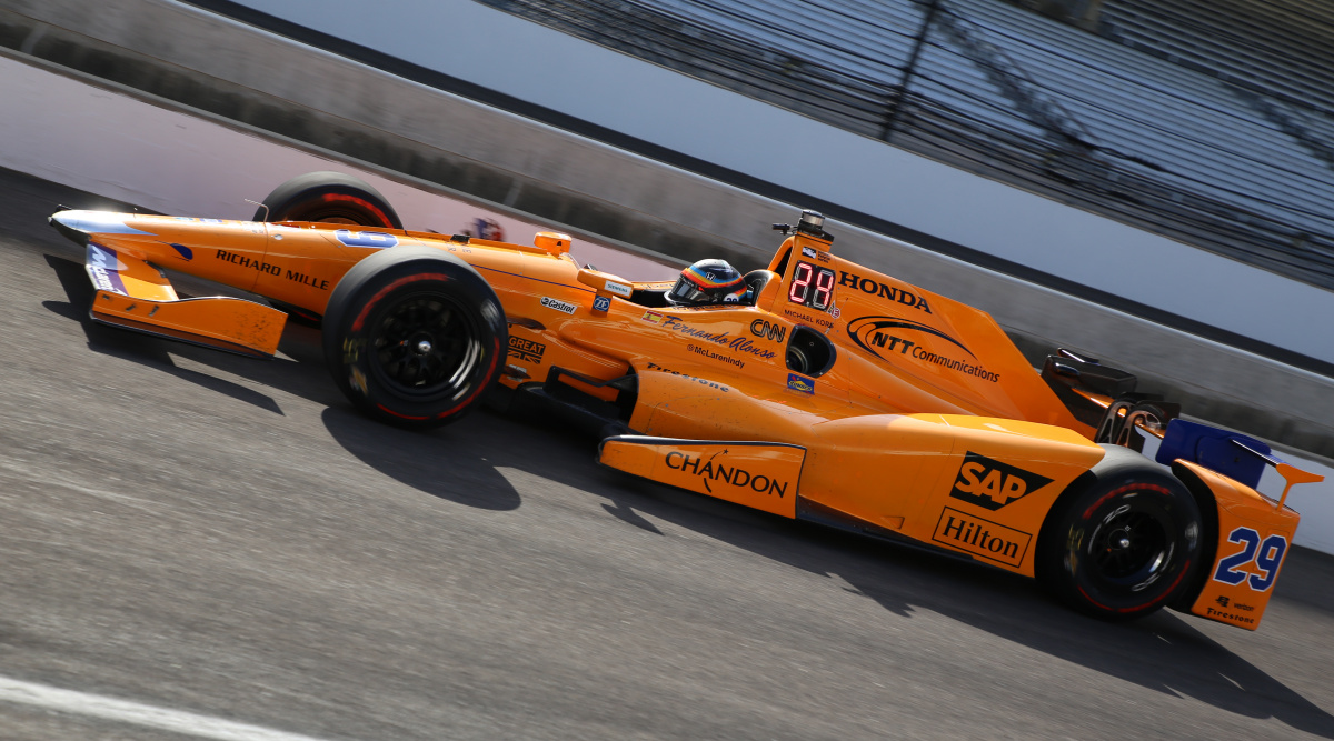 Fernando Alonso - Andretti Autosport - Dallara DW12 - Honda