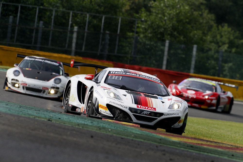 Antoine LeclercMike ParisyAndy Soucek - ART Grand Prix - McLaren MP4-12C GT3