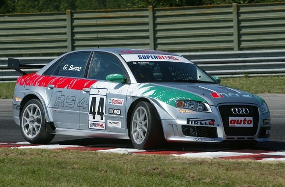 Giorgio Sanna - Audi Sport Italia - Audi RS4 (B7)