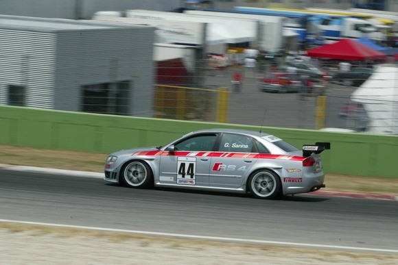 Giorgio Sanna - Audi Sport Italia - Audi RS4 (B7)