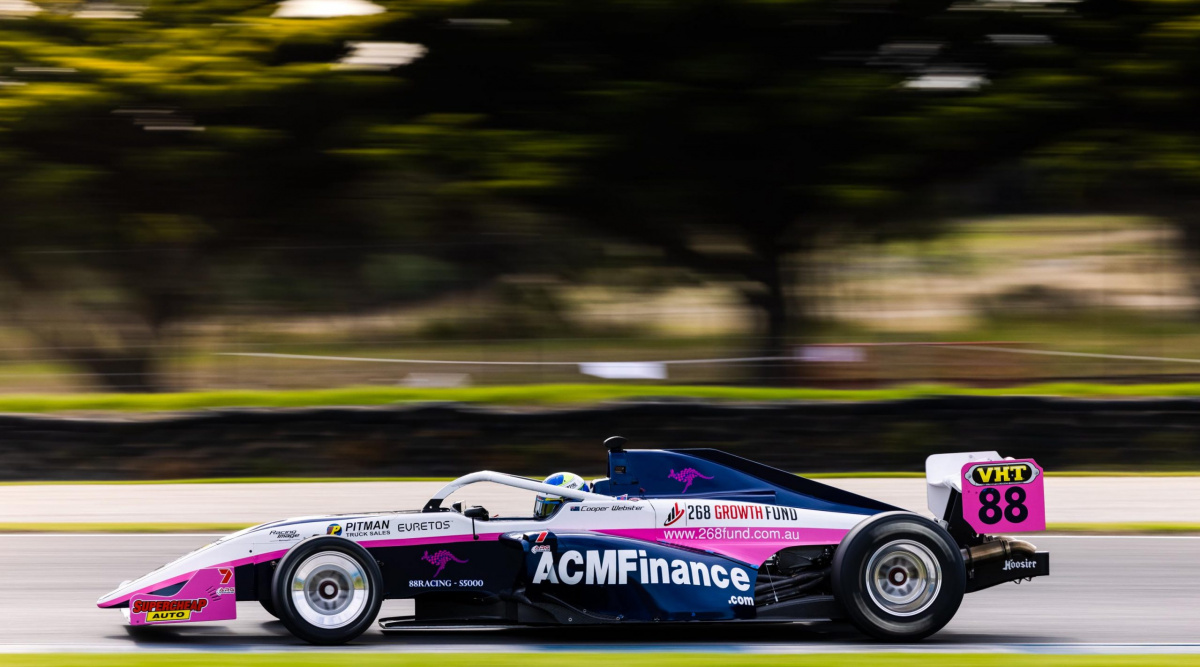 Cooper Webster - Australian Racing Enterprises - Ligier/Rogers AF01 - Ford