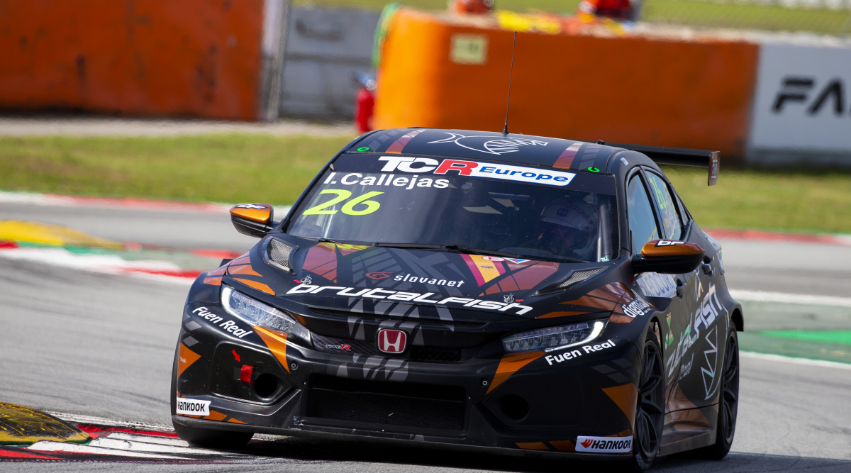 Isidro Callejas Gomez - Brutal Fish Racing Team - Honda Civic Type R TCR (II)