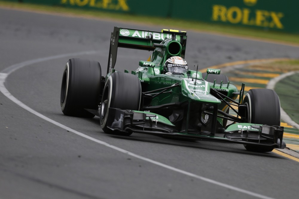 Giedo van der Garde - Caterham F1 Team - Caterham CT03 - Renault