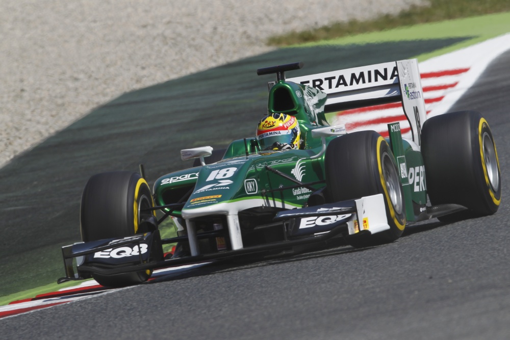 Rio Haryanto - Caterham Racing - Dallara GP2/11 - Mecachrome