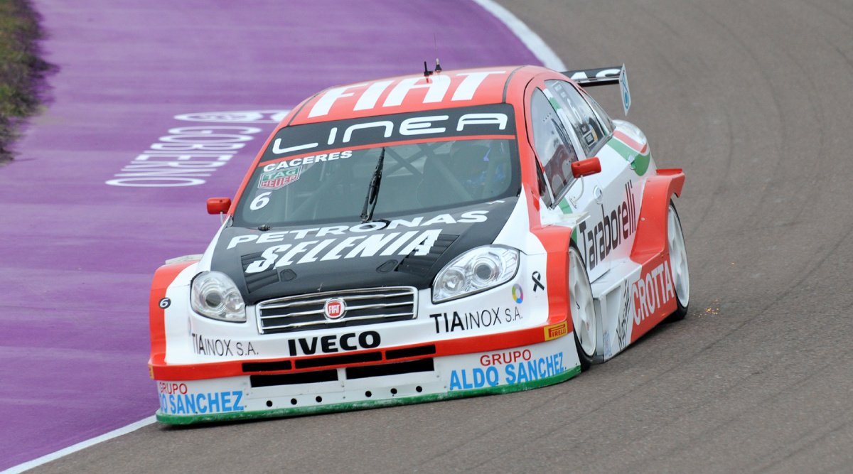 Emmanuel Cáceres - Corsa Racing - Fiat Linea RPE V8