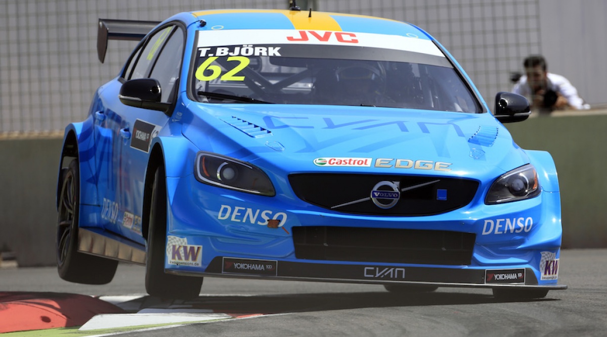 Thed Björk - Cyan Racing - Volvo S60 Polestar TC1