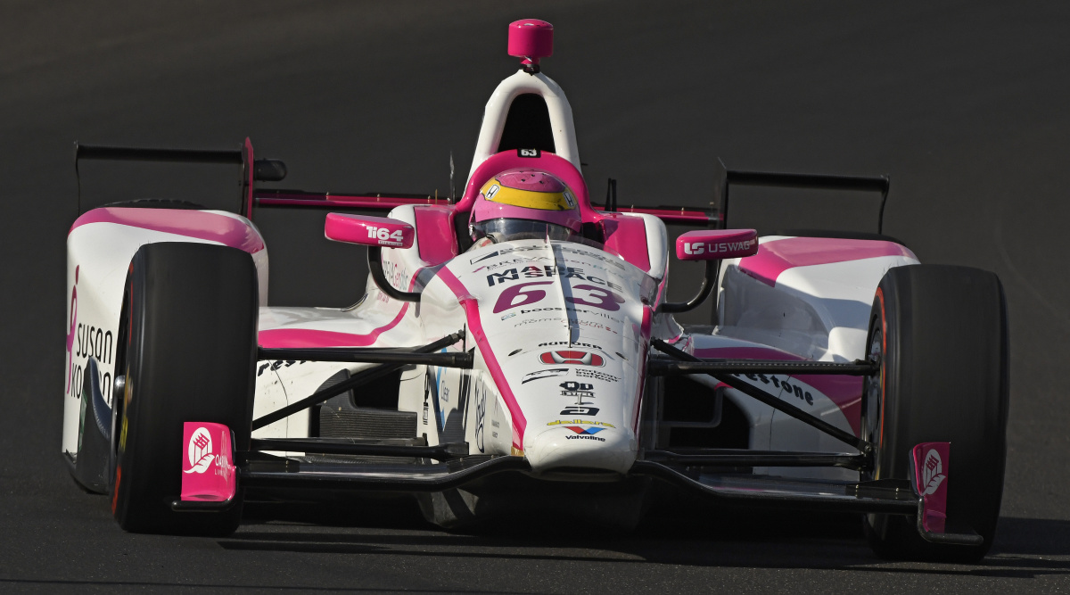 Pippa Mann - Dale Coyne Racing - Dallara DW12 (MAk) - Honda