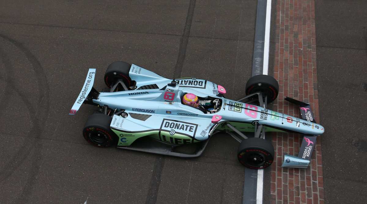 Pippa Mann - Dale Coyne Racing - Dallara DW12 (IR18) - Honda