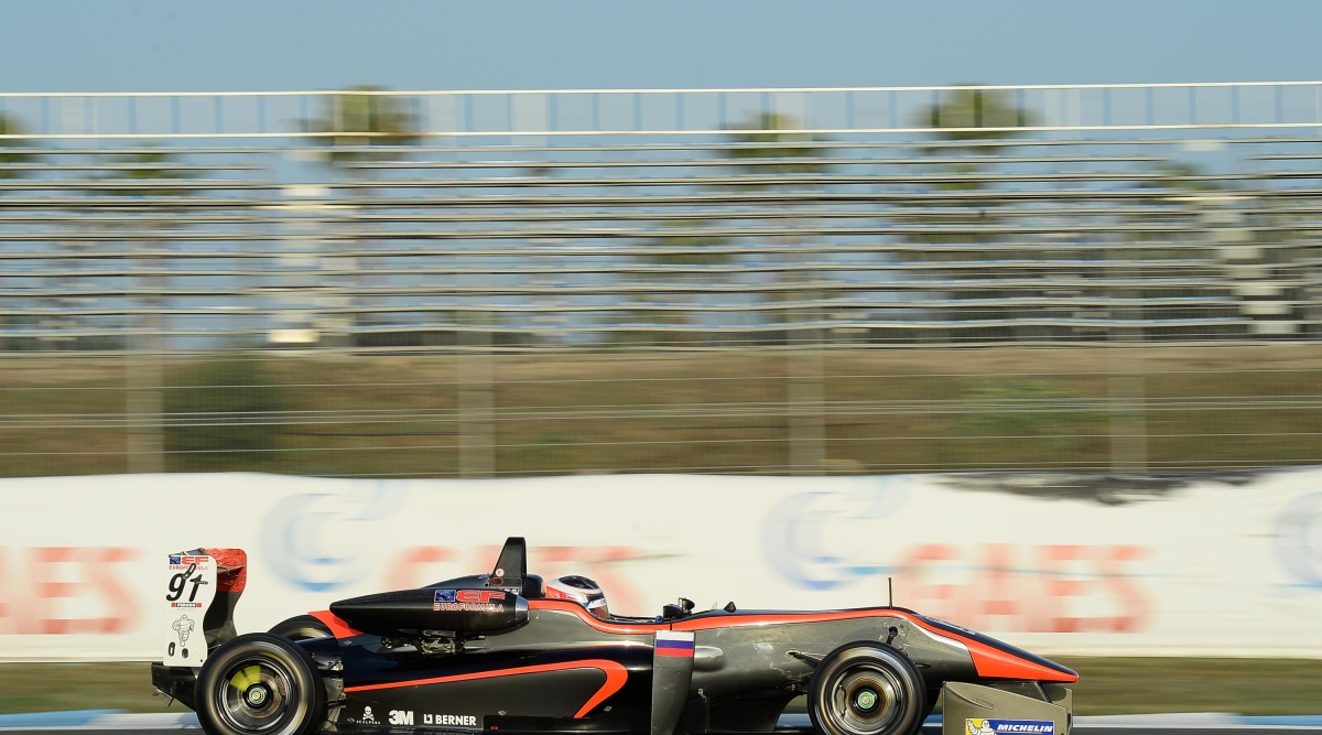 Vasiliy Romanov - Drivex - Dallara F312 - Toyota