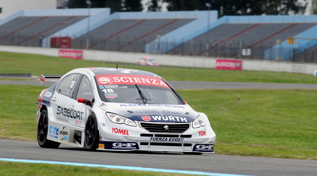 Antonino García - Escudería FE - Peugeot 408 RPE V8