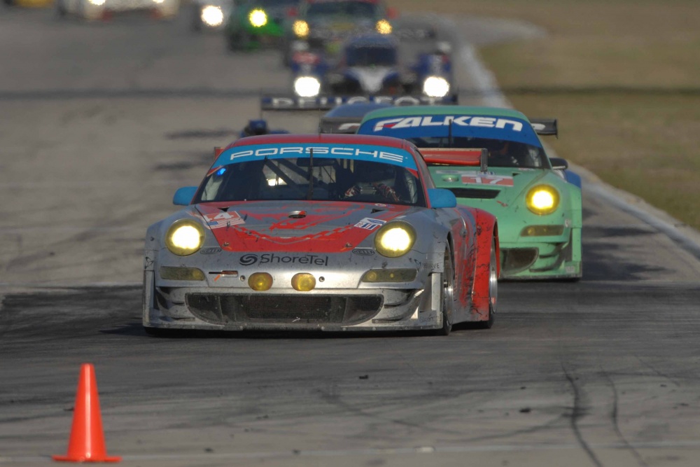 Darren LawSeth NeimanRichard Lietz - Flying Lizard Motorsports - Porsche 911 GT3 RSR (997-2009)