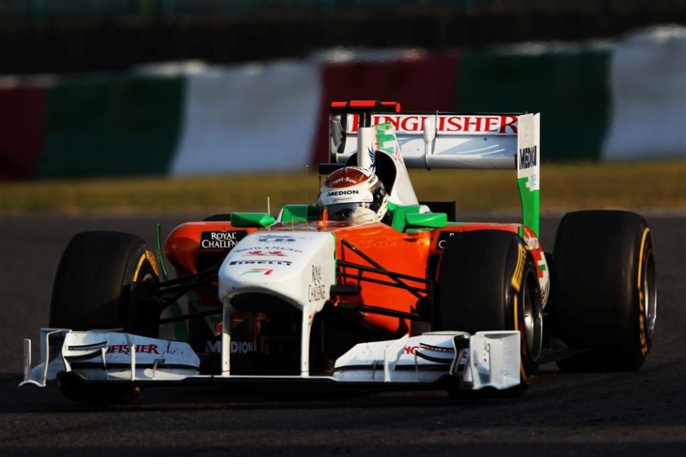 Adrian Sutil - Force India - Force India VJM04 - Mercedes