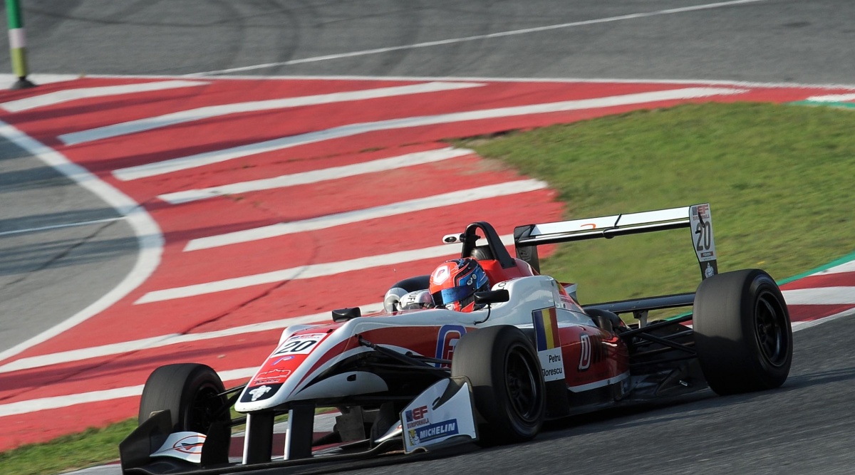 Petru Florescu - Fortec Motorsport - Dallara F312 - Toyota