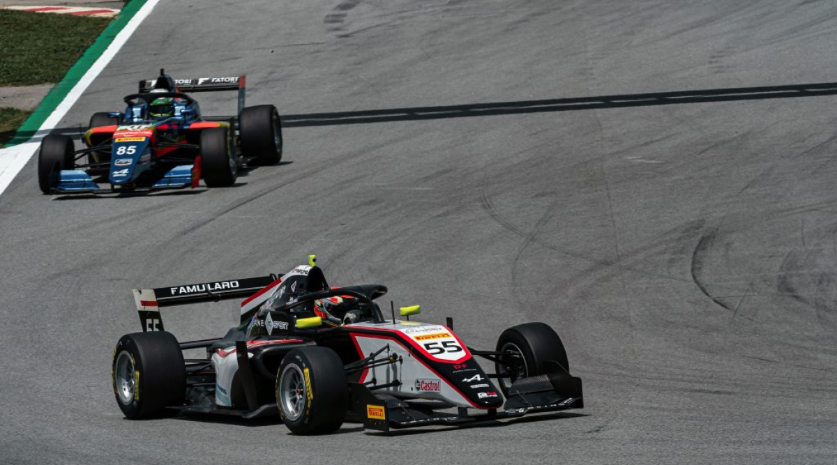 Alessandro Jose Famularo - G4 Racing - Tatuus F3 T-318 - Alpine