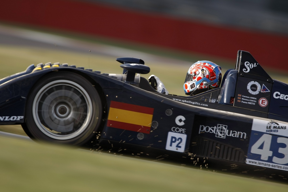 Fonsi NietoCarmen Jorda - Hache Team - Lucchini LMP2-08 - Judd