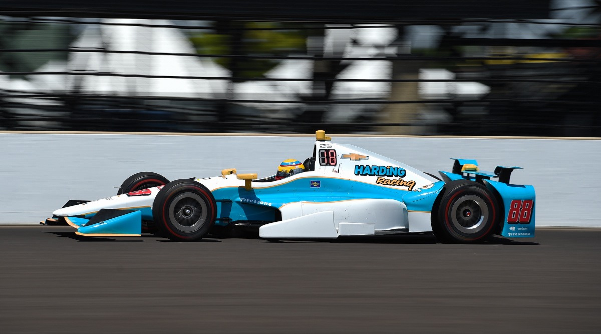 Gabriel Chaves - Harding Racing - Dallara DW12 (MAk) - Chevrolet