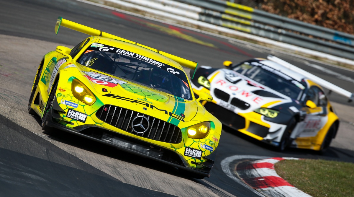Raffaele MarcielloMaximilian GötzChristian Hohenadel - HTP Motorsport - Mercedes-AMG GT3