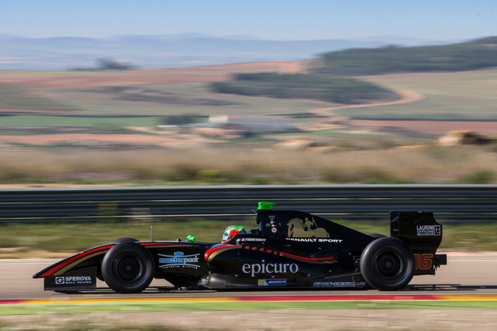 Damiano Fioravanti - Il Barone Rampante - Dallara FR35-12 - Renault