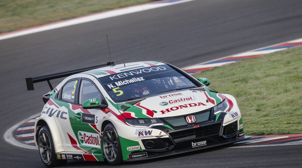 Norbert Michelisz - JAS Motorsport - Honda Civic WTCC TC1