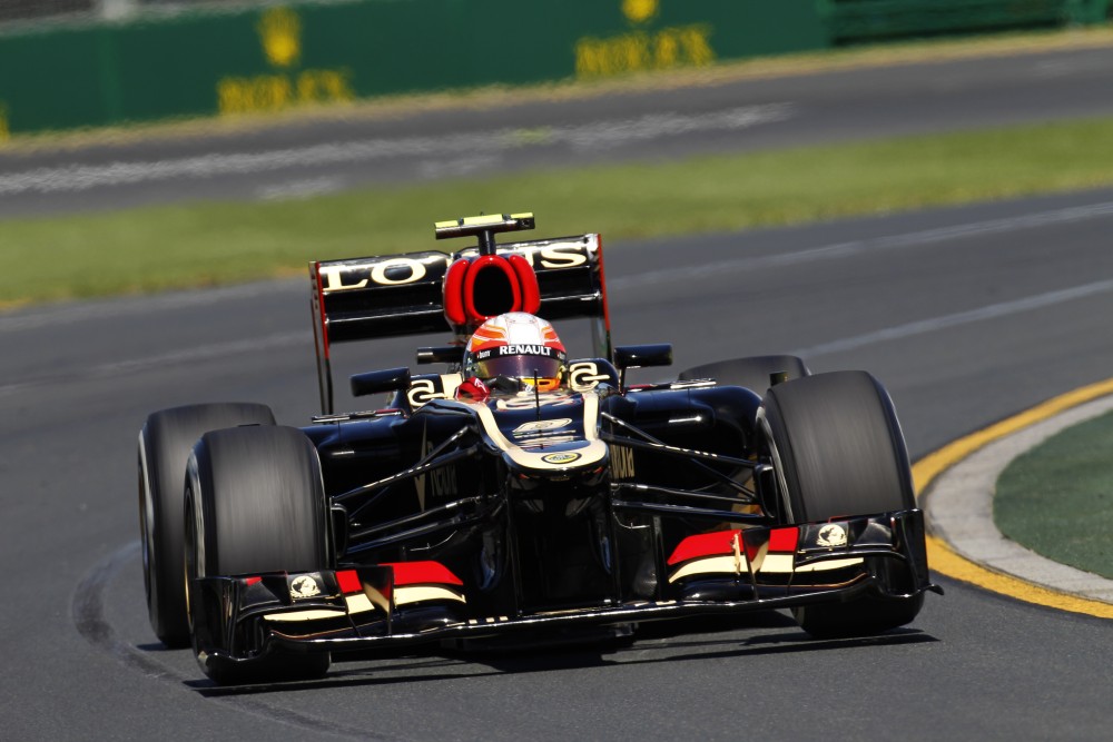 Romain Grosjean - Lotus F1 Team - Lotus E21 - Renault