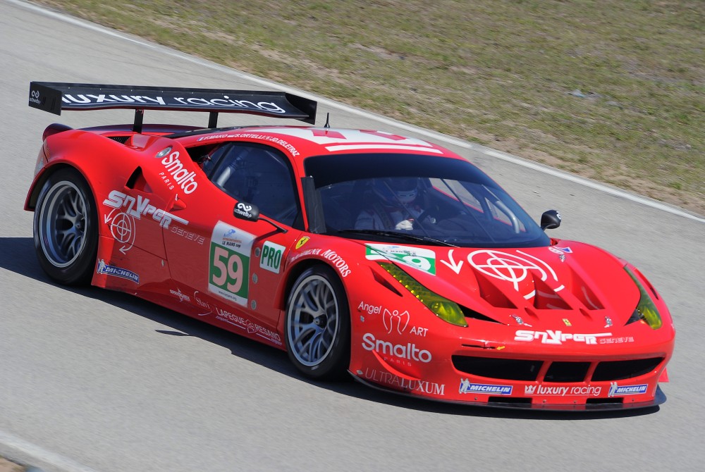 Stephane Ortelli - Luxury Racing - Ferrari 458 Italia GTC