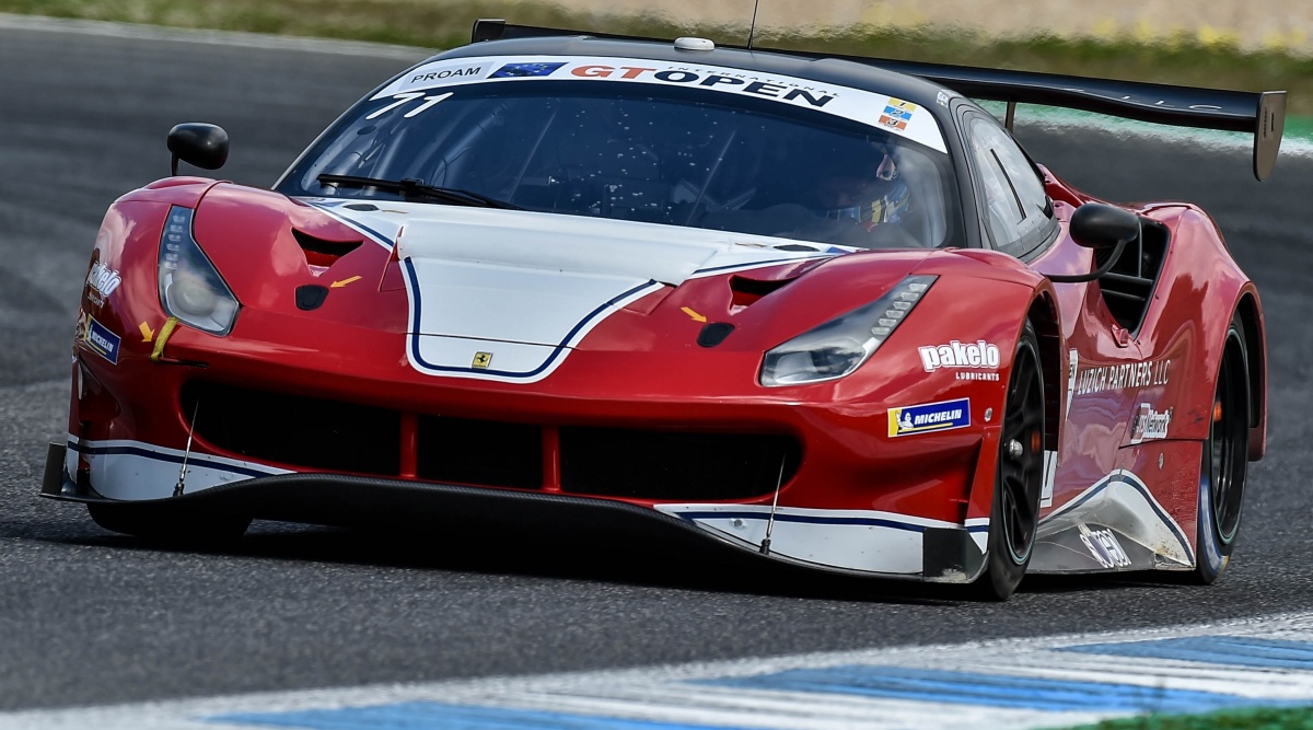 Michele RugoloAlexander West - Luzich Racing - Ferrari 488 GTE