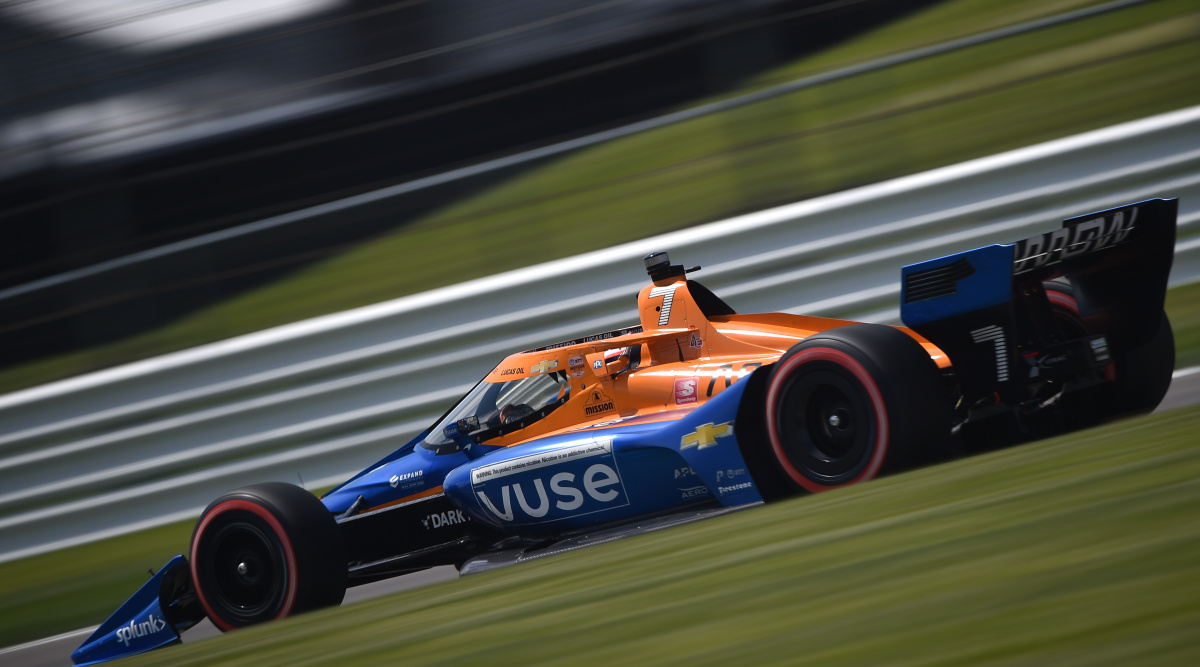 Felix Rosenqvist - McLaren SP - Dallara DW12 (IR18) - Chevrolet