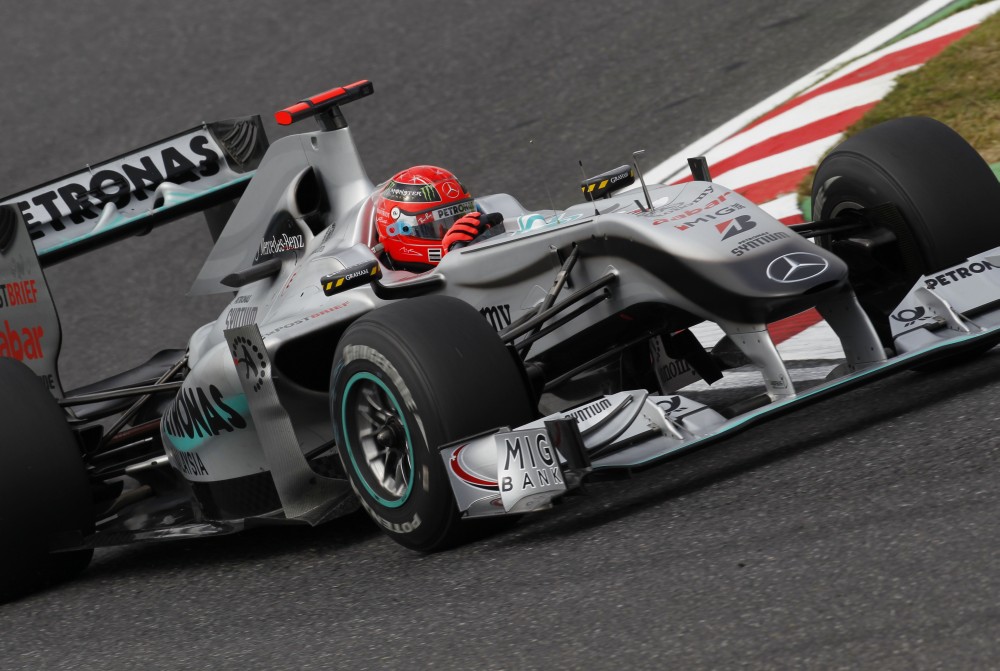 Michael Schumacher - Mercedes GP - Mercedes MGP W01