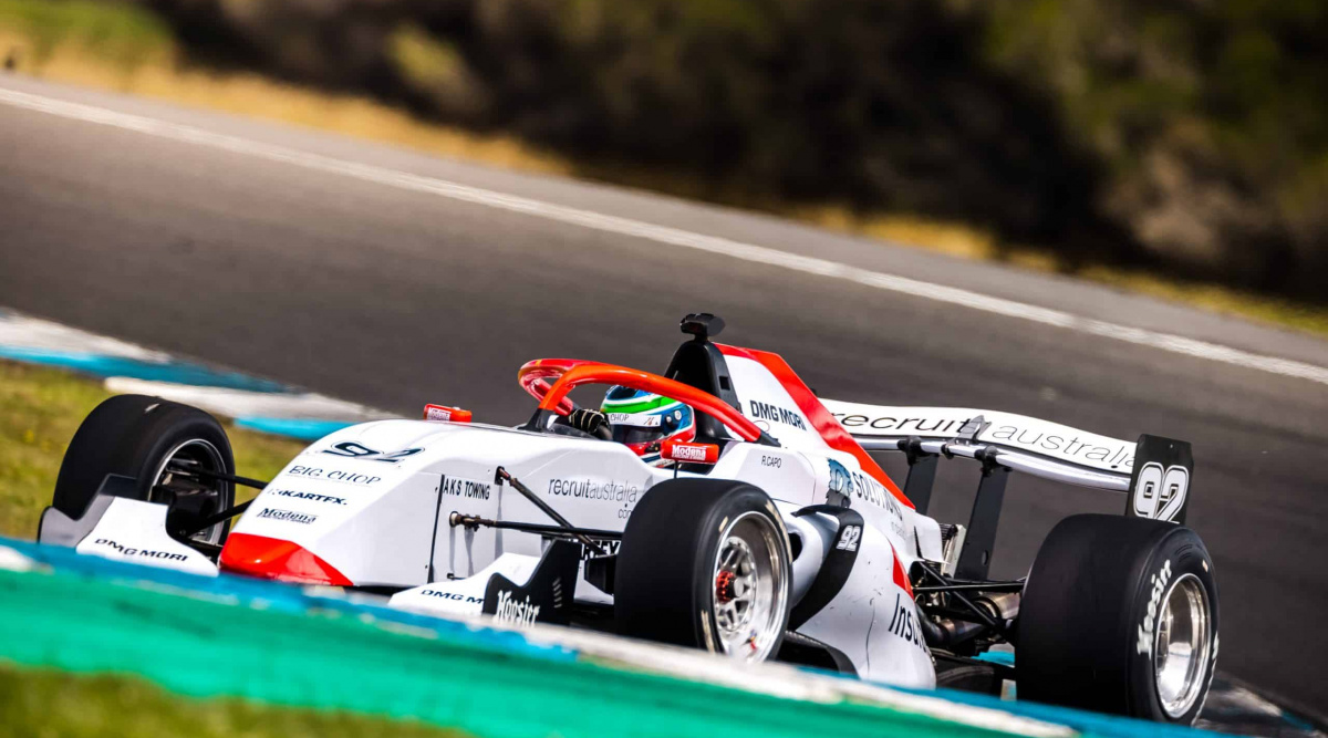 Ricky Capo - Modena Engineering - Ligier/Rogers AF01 - Ford