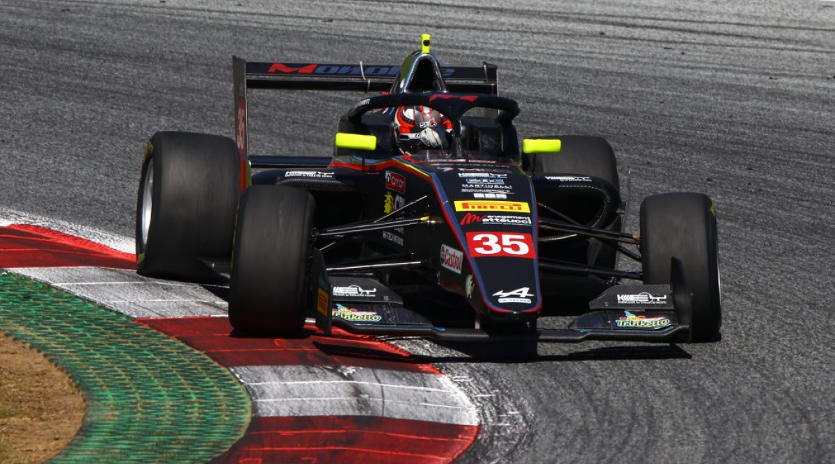 Pietro Delli Guanti - Monolite Racing - Tatuus F3 T-318 - Alpine