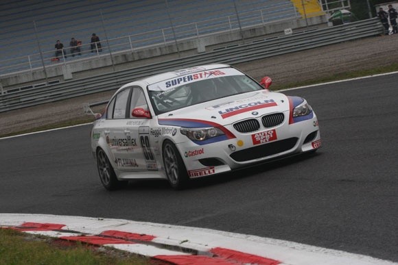 Kristian Ghedina - Movisport - BMW 550i (E60)