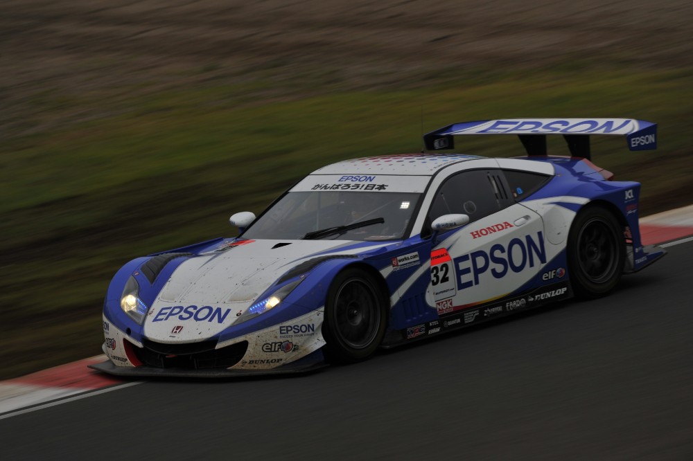 Ryo MichigamiYuki Nakayama - Nakajima Racing - Honda HSV-010 GT