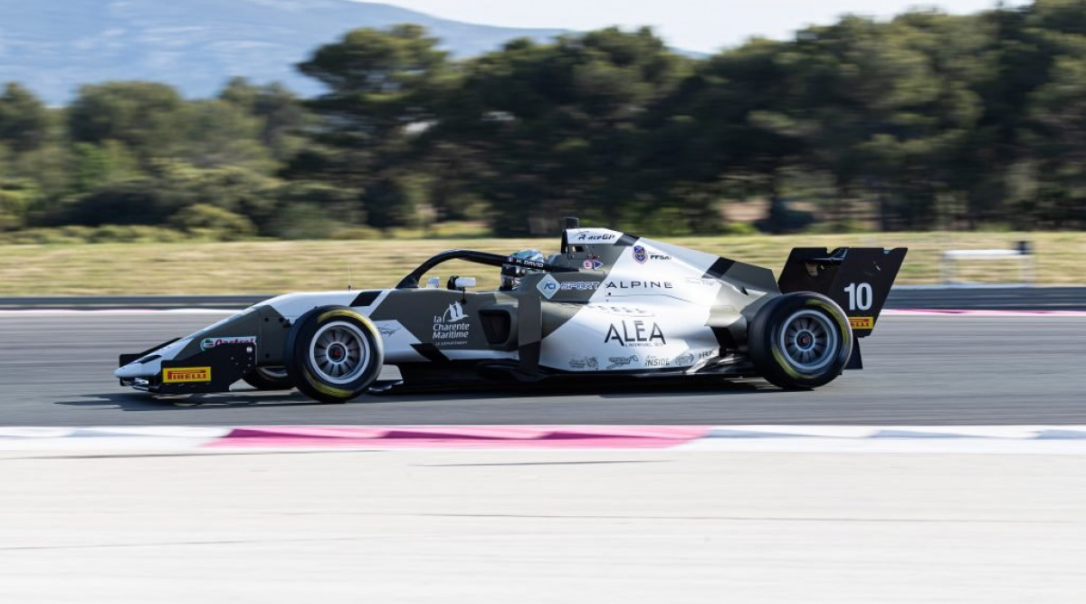 Hadrien David - R-Ace Grand Prix - Tatuus F3 T-318 - Alpine