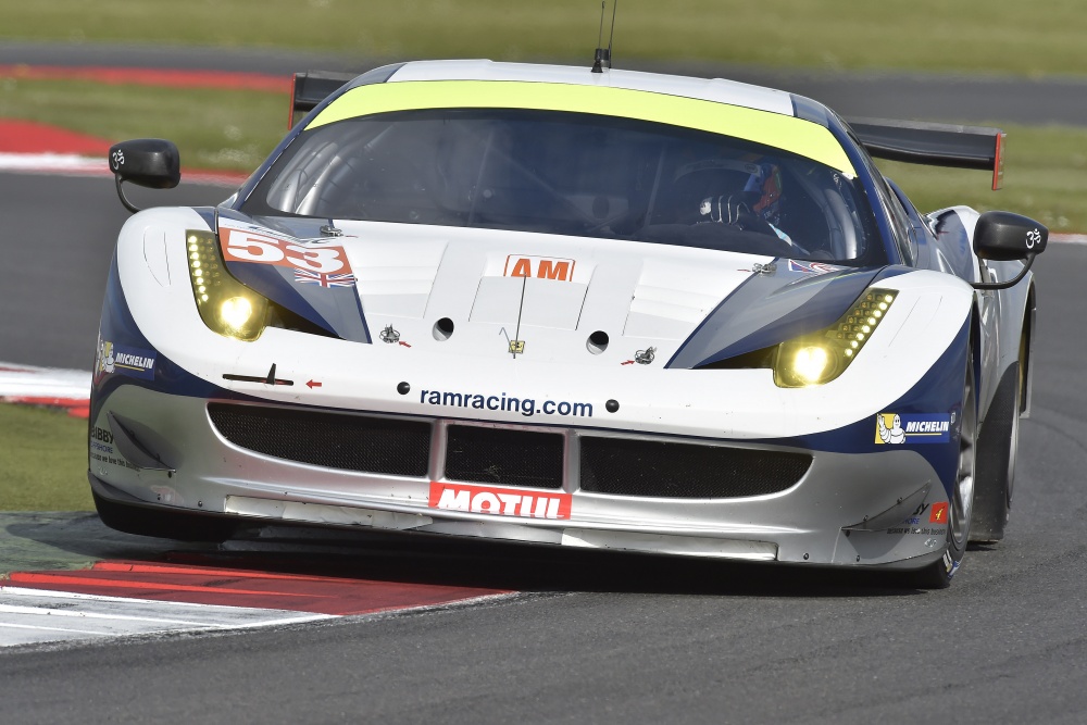 Johnny MowlemMark PattersonBen Collins - Ram Racing - Ferrari 458 Italia GTC