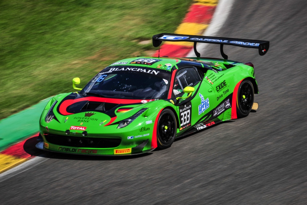 Stefan van CampenhoudtMarco Seefried - Rinaldi Racing - Ferrari 458 Italia GT3