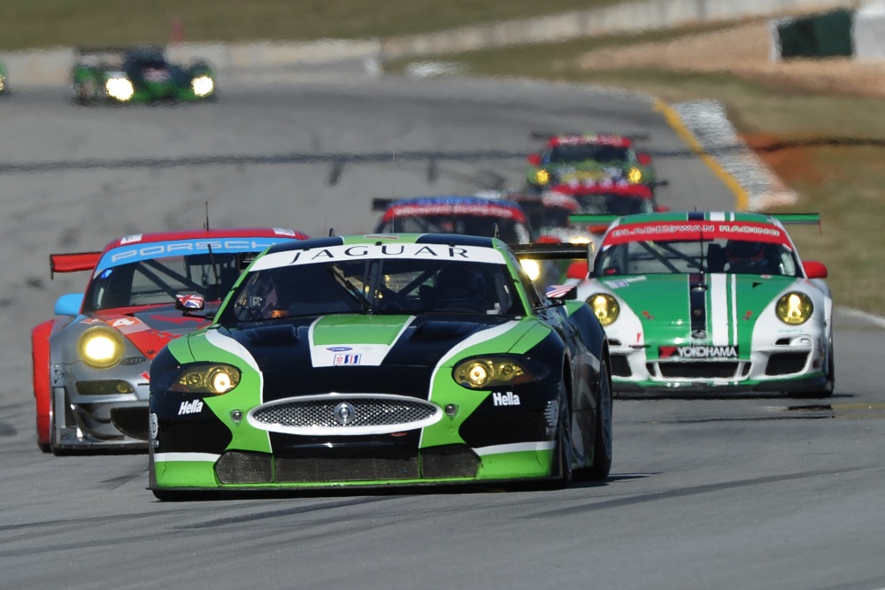 Paul GentilozziMarc GoossensRyan Dalziel - Rocketsports Racing - Jaguar XKR GT2