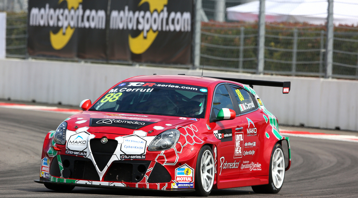 Michela Cerruti - Romeo Ferraris - Alfa Romeo Giulietta QV TCR